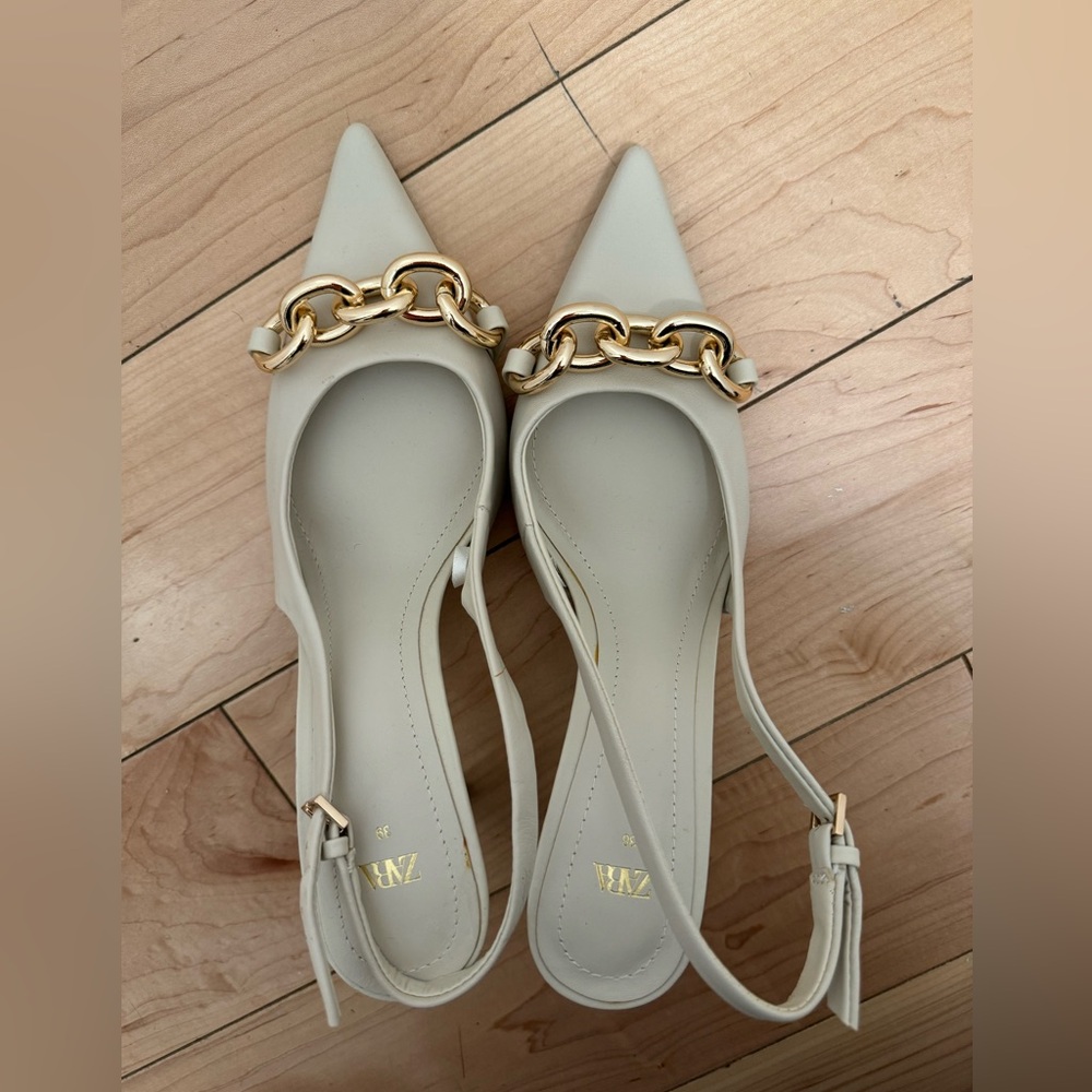 Zara Slingback Pumps